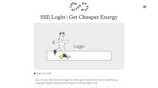 
                            3. SSE Login | Get Cheaper Energy - Look After My Bills