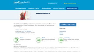 
                            7. SSgA Upromise 529 - Manage Accounts