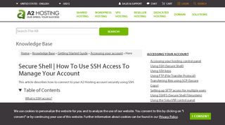 
                            7. SSH Access | How To Use Secure Shell To Manage …