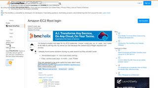 
                            6. ssh - Amazon EC2 Root login - Stack Overflow