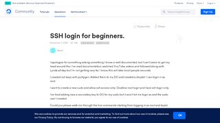 
                            2. SSH login for beginners. | DigitalOcean