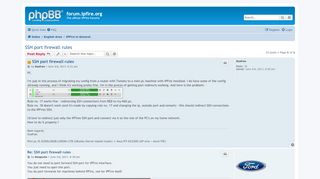 
                            2. SSH port firewall rules - forum.ipfire.org