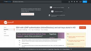 
                            1. SSH with LDAP authentication (ActiveDirectory) …