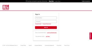 
                            4. SSO Log In - BJs Wholesale Club