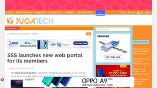 
                            6. SSS launches new web portal for its members - YugaTech