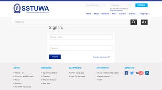 
                            3. SSTUWA :: Login