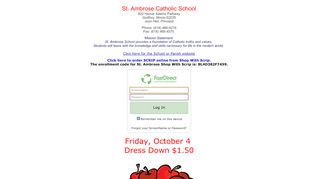 
                            9. St. Ambrose - Login