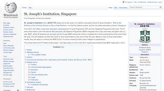 
                            5. St. Joseph's Institution, Singapore - Wikipedia