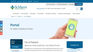 
                            9. St. Mary's Medical Center Patient Login