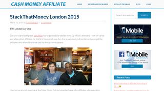 
                            8. StackThatMoney London 2015 - Cash Money Affiliate