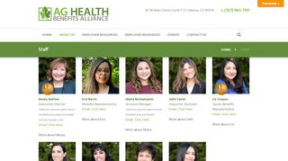 
                            8. Staff – Ag Health Benefits Alliance