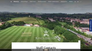 
                            1. Staff Contacts | King's Bruton