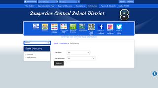 
                            7. Staff Directory / Overview - Saugerties Central School District