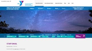 
                            6. Staff Email - Estes Park Center - YMCA of the …