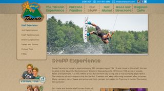 
                            1. Staff Experience | Camp Taconic