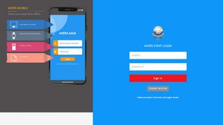 
                            8. Staff Login::AVERS AAUA