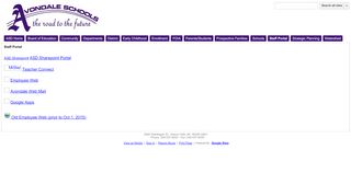 
                            3. Staff Portal - Avondale School District - Google Sites