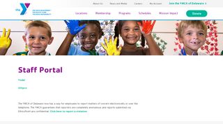 
                            9. Staff Portal | YMCA of Delaware