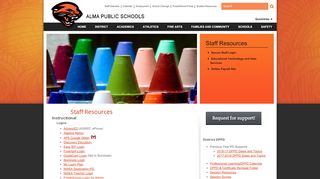 
                            5. Staff Resources - Alma Public Schools