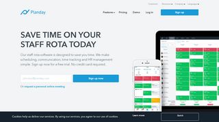 
                            3. Staff Rota Software Online. Get your free trial today with Planday