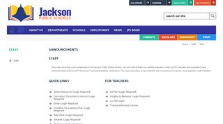 
                            4. Staff / Staff - Jackson Public School District