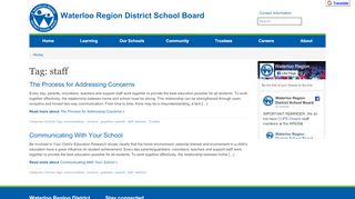 
                            6. staff (Waterloo Region District School Board)