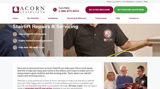 
                            8. Stairlift Repairs & Servicing | Acorn Stairlifts