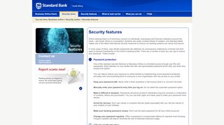 
                            8. Standard Bank - Security Centre