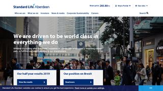 
                            9. Standard Life Aberdeen PLC | Standard Life Aberdeen