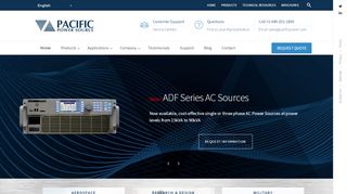 
                            5. Standard & Programmable AC Power Sources | Pacific Power