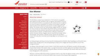 
                            4. Star Alliance - Air India