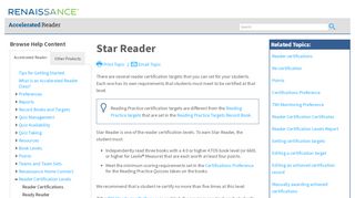 
                            3. Star Reader - Renaissance Learning