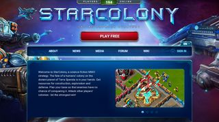 
                            3. StarColony - Online Browser Space Strategy Game!