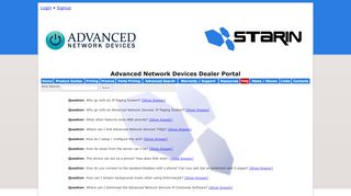 
                            6. Starin Distributing - Advanced Network Devices Portal