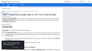 
                            9. Start Integrating Google Sign-In into Your Android …