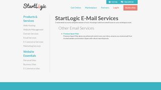 
                            4. StartLogic E-Mail Services