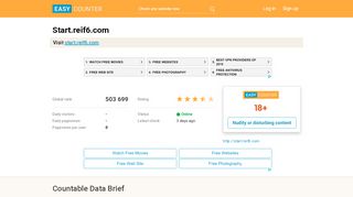 
                            5. Start.reif6.com: reif6.com - Easy Counter