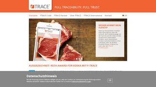 
                            4. Startseite - fTRACE