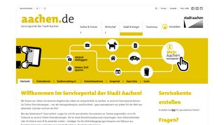 
                            9. Startseite - Serviceportal der Stadt Aachen