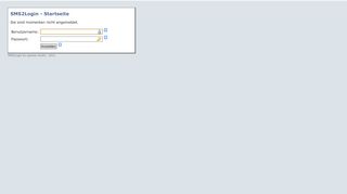 
                            9. Startseite - SMS2Login