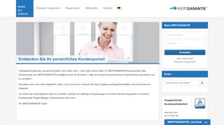 
                            11. Startseite - WERTGARANTIE Kundenportal