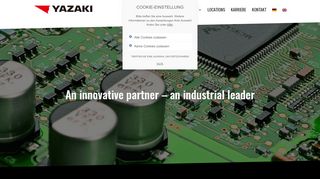 
                            5. Startseite | Yazaki Systems