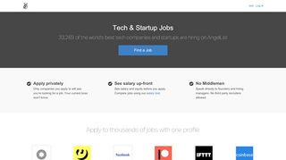 
                            6. Startup Jobs | AngelList