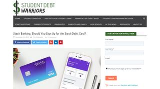 
                            3. Stash Banking: Should You Sign Up for the Stash Debit Card ...