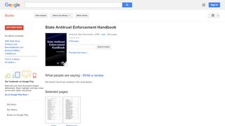 
                            8. State Antitrust Enforcement Handbook