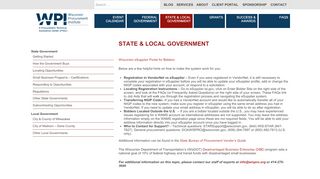 
                            5. State & Local Government | Wisconsin Procurement Institute