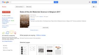 
                            9. State-of-the-Art Materials Science in Belgium 2017