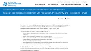 
                            8. State of the Regions Report 2019-20: Population, Productivity and ...