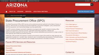 
                            5. State Procurement Office (SPO) | ADOA - Arizona Department of ...