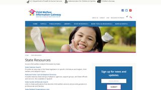 
                            9. State Resources - Child Welfare Information Gateway